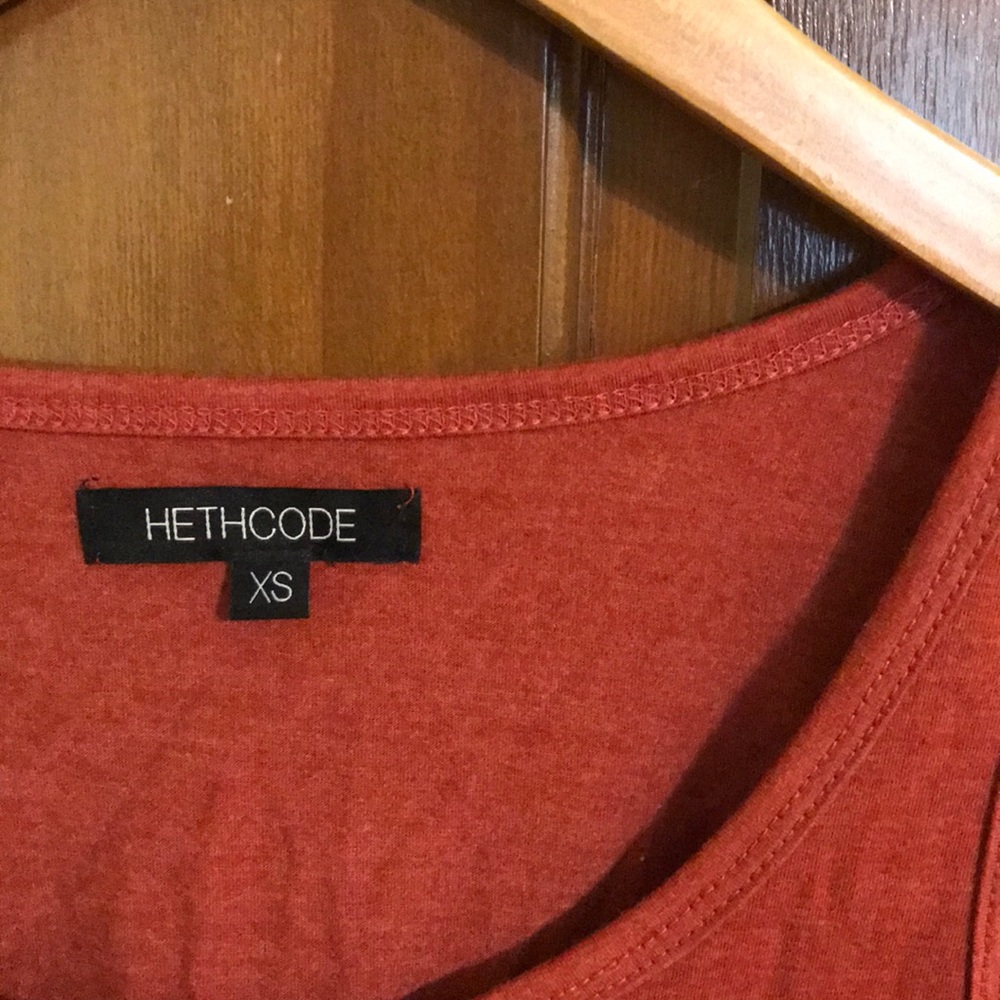 Hethcode Orange Tank Top - Picture 2 of 2